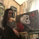 Zoemarie Williams horror art PRFM Lorain vendor